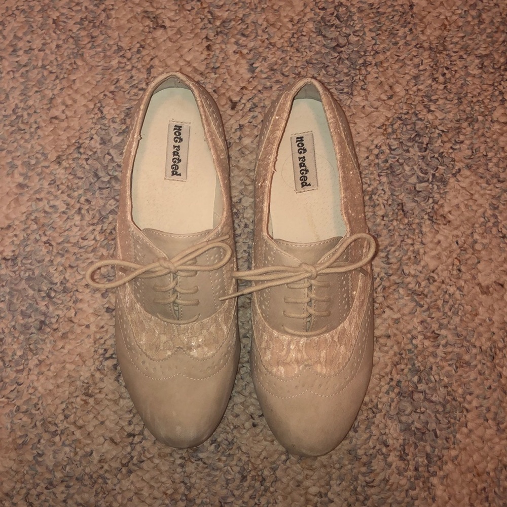 Not Rated Beige Oxfords